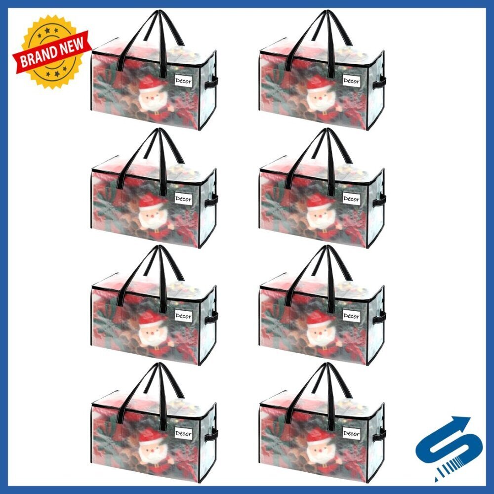 Heavy Duty Storage Bags Foldable Tote Organizer Moving Supplies Pack